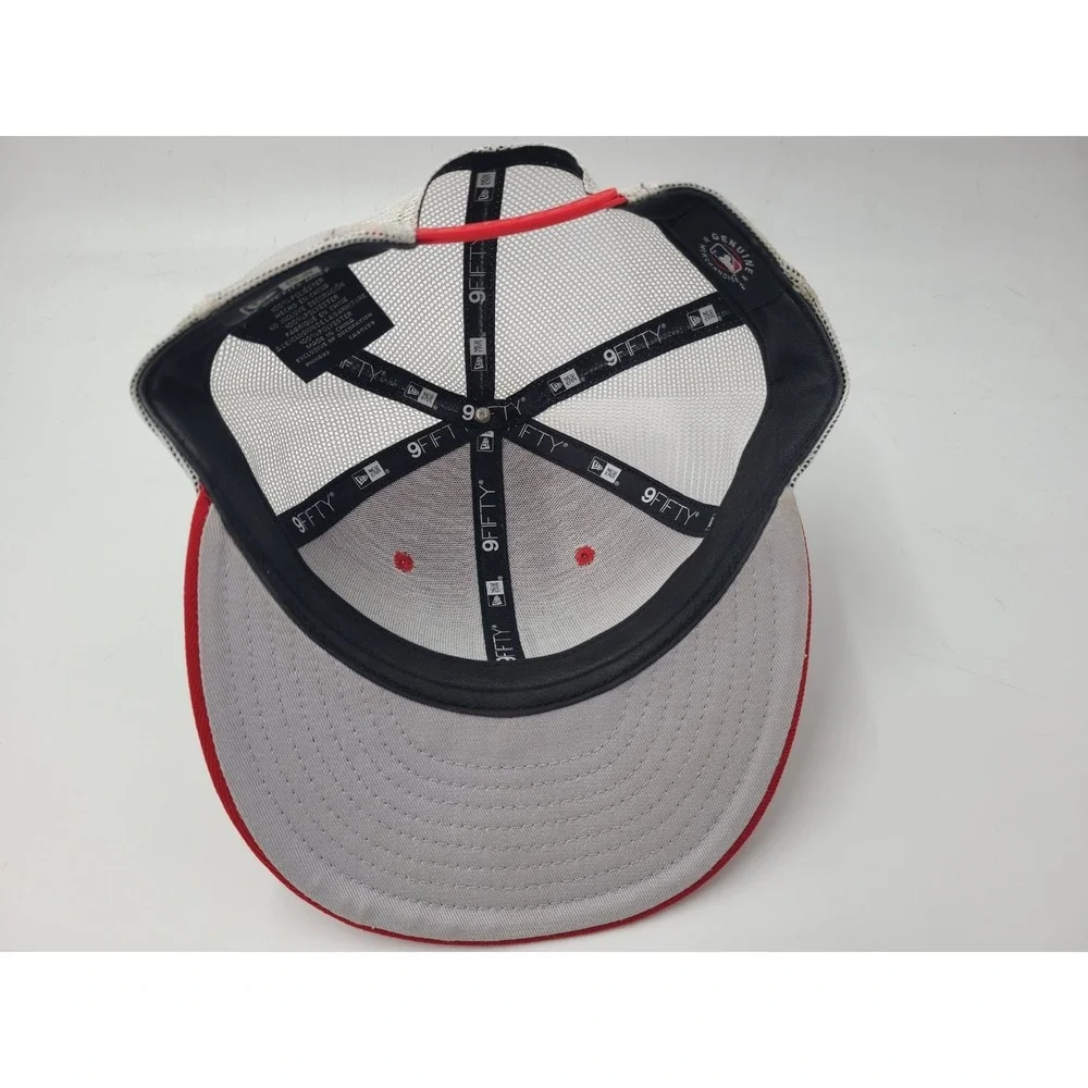 Cincinnati‎ Reds New Era 9Fifty Mesh Trucker Snapback Hat Cap Men MLB Red White